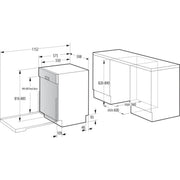 Gorenje - Geschirrspüler EB-Geschirrspüler GI642E90X 60cm,13MG,11l,47dB