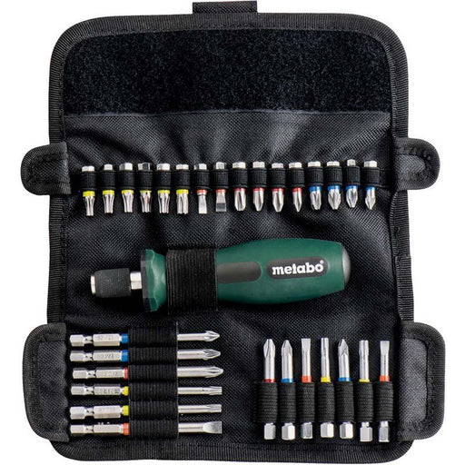 Metabowerke - Bit-Set Bit-Rolltasche 626726000 SP, 35-tlg