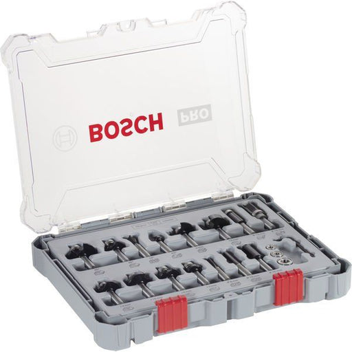 Bosch - Werkzeugset PRO Nutfräser- Set, 2607017472 gemischt Schaft 8 mm