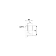Jacob - Verschlussschraube V301-1012-04 sw IP66/68O-RingNBR − 100 Stück