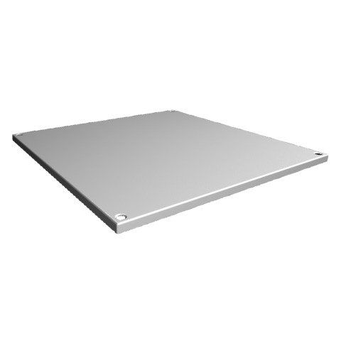 Rittal - Dach-/Bodenelement (Gehäuse/Schaltschrank) Dachblech SV 9681.666 BT: 600x600mm, IP 55