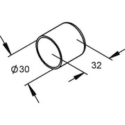 Rico - Endtülle für Installationsrohre Schutzkappe 15V9-B gelb
