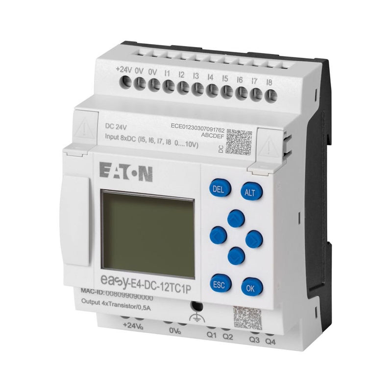 Eaton - Logikmodul Steuerrelais easyE4 EASY-E4-DC-12TC1P 24V DC