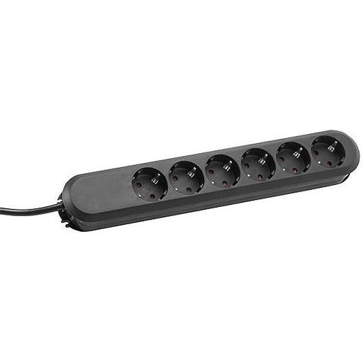 Bachmann - Mehrfachsteckdose Tischsteckdose 6f. 381.149K 5,00m sw