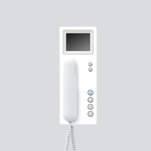 Siedle&Söhne - Innenstation für Türkommunikation Bus-Telefon Standard BTSV 850-03 WH/W Farbmonitor wshgl/ws