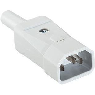 Bachmann - Geräteanschlussdose Kaltgerätestecker 915.971 Typ 749 70Grad