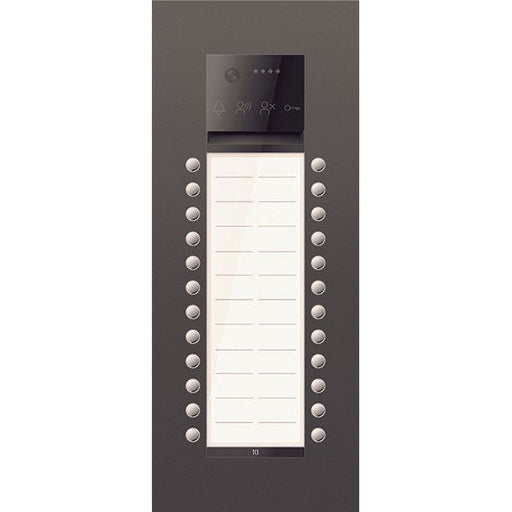 TCS Tür Control - Türstation für Türkommunikation PES PRO Video Außenstat. AVU600224-0017 24T UP R7016