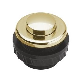 Grothe - Klingeldrücker Klingeltaster rund 11,5mm PROTACT 340 GO Kn.MS-go,Hülse MS-go