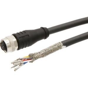 Ipf Electronic - Konfektioniertes Sensor-Aktor-Kabel Anschlussleitung, 15m, M12 VKAE5A25 Dose 8polig gerade
