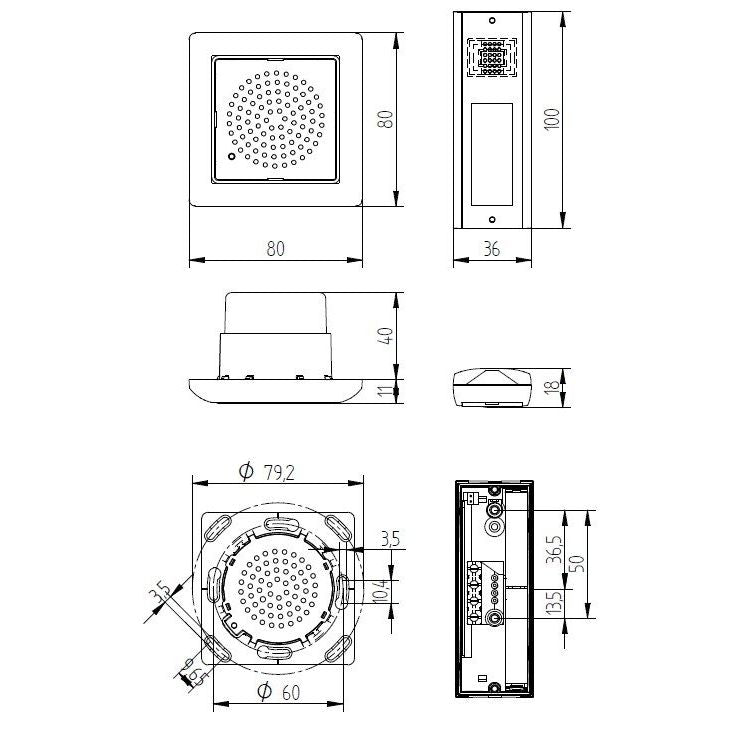Grothe - Gong UP-Funkgong Set UP-FG 230ws