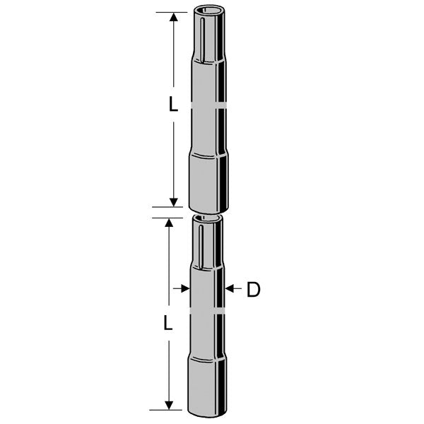 Kathrein - Antennenmast Steckmast 2,0x42 ZSA 21