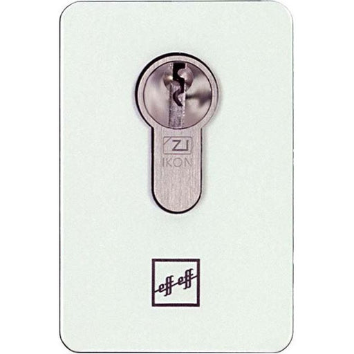 Assa Abloy effeff - Zutrittskontrollsystem Rosette f.Codeschloßaufs. 49510-3-7293-00 495-..., weiß