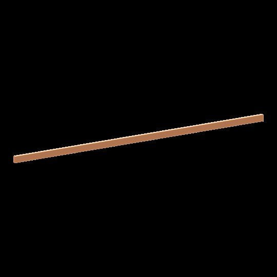 Striebel&John - Sammelschiene Kupferschiene ZX2095 12x5mm L:527mm