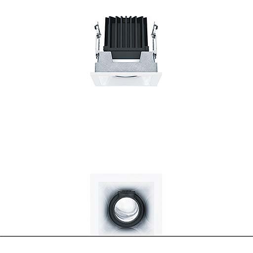 Zumtobel Group - Downlight/Strahler/Flutlicht LED - Downlight PANOS INF #60817234 3000K