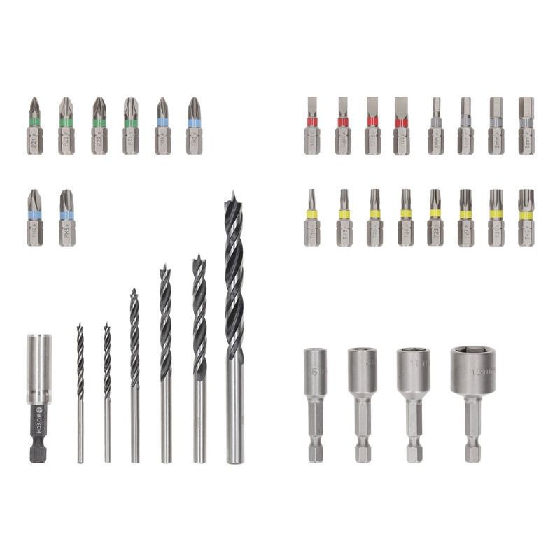 Bosch - Werkzeugset Extra Hard Schrauberbit- 2607017730VE(35) und PRO Wood − 3 Packung