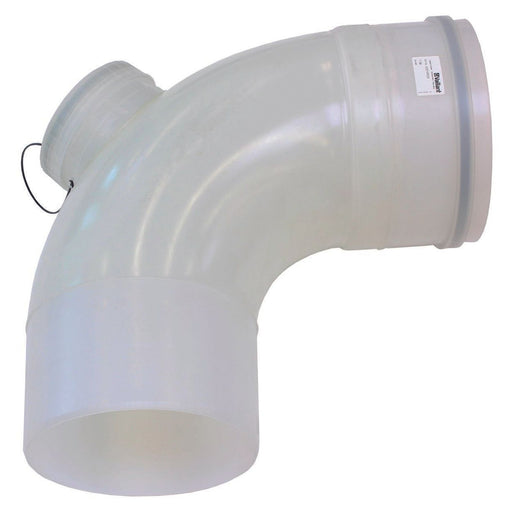 Vaillant - Konzentrisches Abgas/Zuluft Formstück 1 Anschluss Bogen 87 Grad 250mm 0020145529 m. Revisionsöffnung