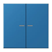Jung - Abdeckung/Bedienelement für Installationsschalterprogramme Wippe mit Lichtleiter LC 102 KO5 211 bleu ceruleen 31