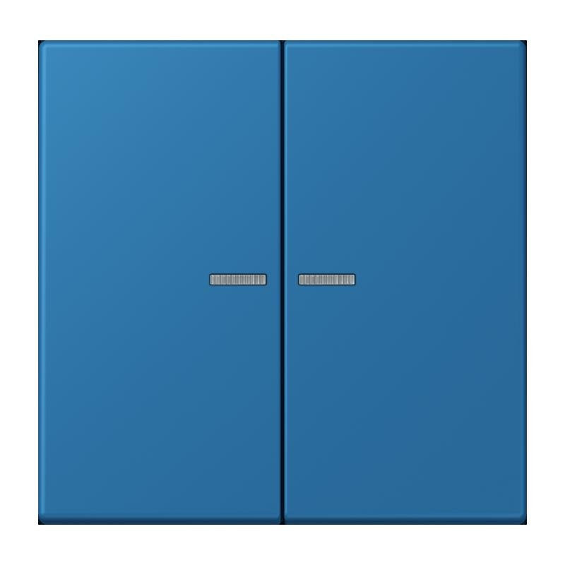 Jung - Abdeckung/Bedienelement für Installationsschalterprogramme Wippe mit Lichtleiter LC 102 KO5 211 bleu ceruleen 31