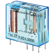 Finder - Schaltrelais Steck-/Printrelais 40.62.7.024.0000 − 10 Stück