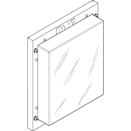 ABN - Abdeckung für Verteilerfeld Abdeckplatte FAS12PLHN 250x300mm 1FB/2RE