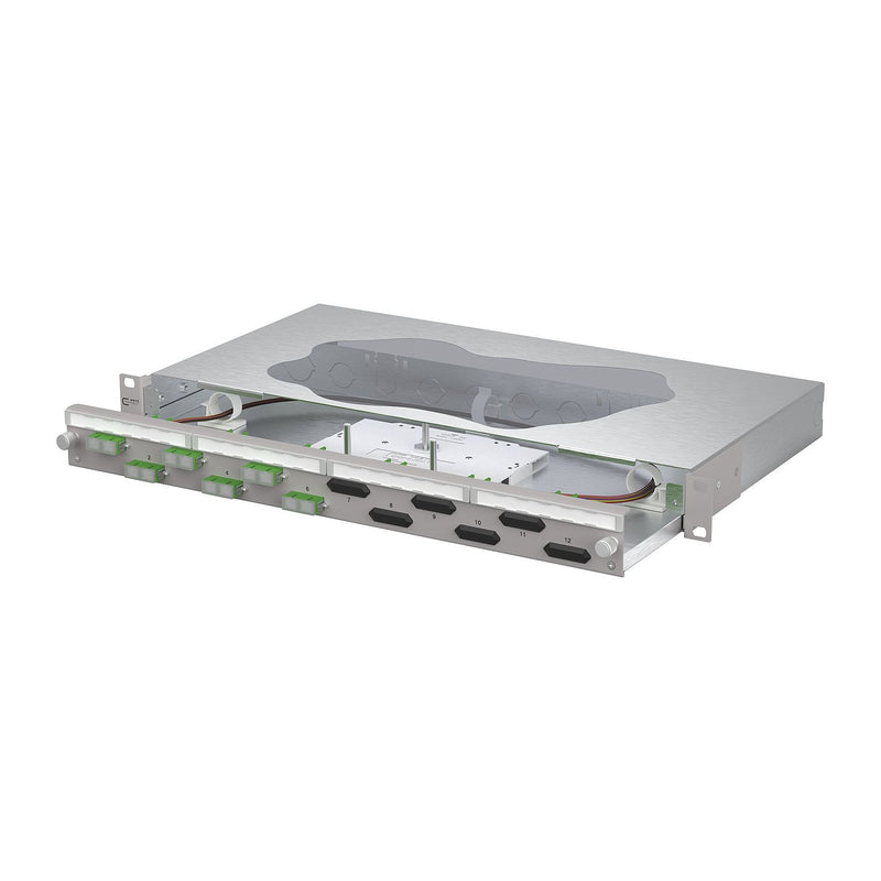 Metz Connect - Patchpanel LWL Patchfeld splice 150469F206-F 6xSC-D APC OS2