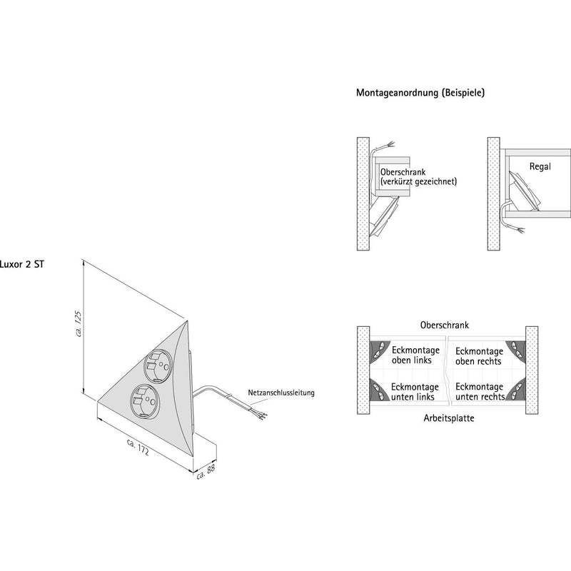 Hera - Mechanisches Zubehör/Ersatzteile für Leuchten Montageclip 20204010360 (VE5)