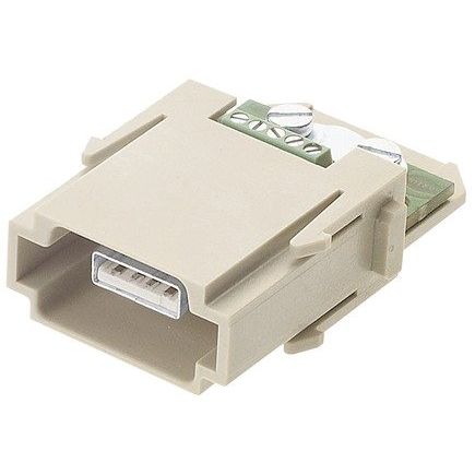 Harting - Kontakteinsatz für Rechtecksteckverbinder USB Modul 09140014651