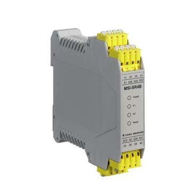 Leuze - Gerät zur Überwachung von sicherheitsgerichteten Stromkreisen Sicherheits-Schaltgerät MSI-SR4B-02