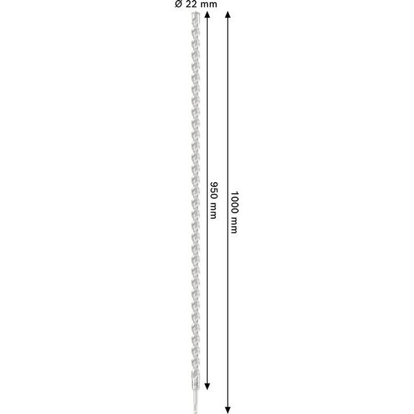 Bosch - Bohrer PRO SDS plus-5X 2608707255 Hammerbohrer 22 x