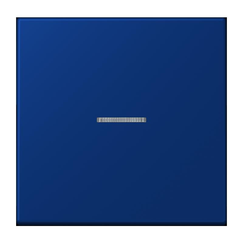 Jung - Abdeckung/Bedienelement für Installationsschalterprogramme Wippe mit Lichtleiter LC 101 KO5 261 bleu outremer fonce