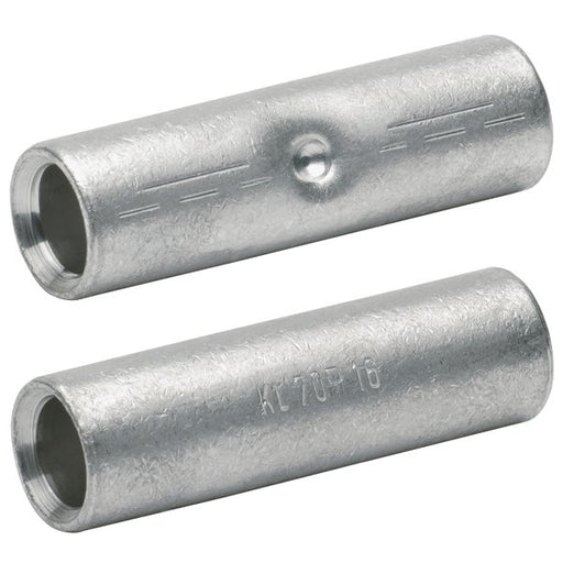 Klauke - Verbinder für Cu-Leiter zum Verpressen Pressverbinder 128RBK 95qmm − 25 Stück
