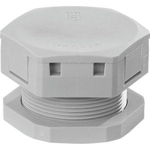 Hensel - Lüfterblech (Schaltschrank) Druckausgleichselement BM 40G M 40 IP 54, grau