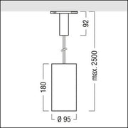 Zumtobel Group - Pendelleuchte LED - Pendelstrahler V2 - P M2500 #62915219