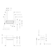 EFB-Elektronik - D-Sub-Steckverbinder D-Sub Buchse 15-pol. 28606.1
