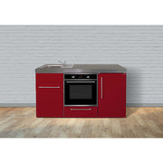 Stengel - Mini-Küche Miniküche Premiumline MPBBR160BOGKFreBliS Bordeauxrot
