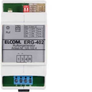 Elcom - Zusatzgerät für Türkommunikation Etagenrufgenerator ERG-402