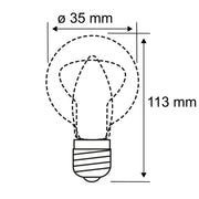 Paulmann - LED-Lampe/Multi-LED LED-Filamentlampe 291.33 230V
