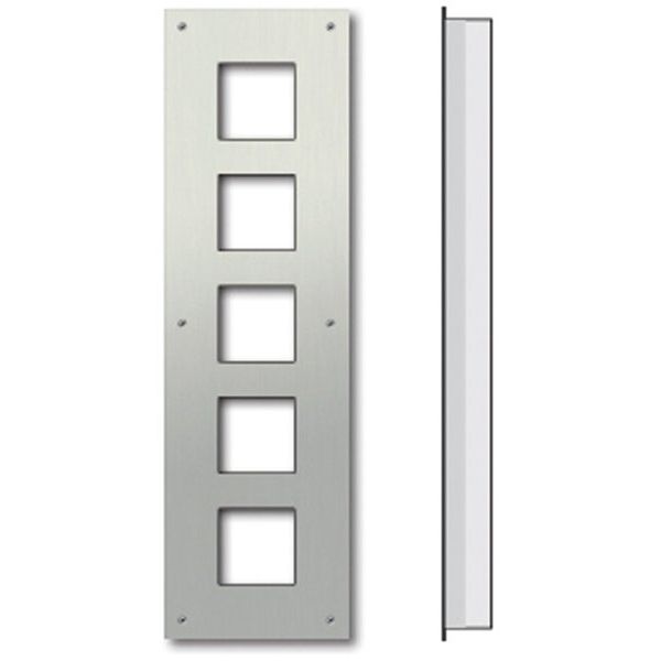 TCS Tür Control - Montageelement für Türstation Frontplatte UP ZAU2005-0030 für 5 AMI-Module