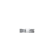Wiha - Bit Schlitz-Standard-Bit 7010 Z 0,8x5,5x25 Form C 6,3 − 10 Stück