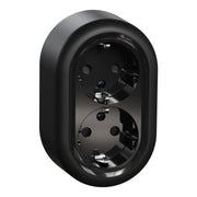 Elso - Steckdose Doppelsteckdose WDE015996 16A schwarz