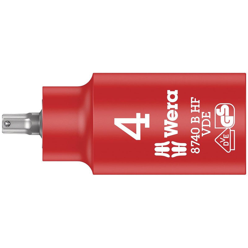 Wera - Steckschlüssel Bit-Nuss 004900 4 mm