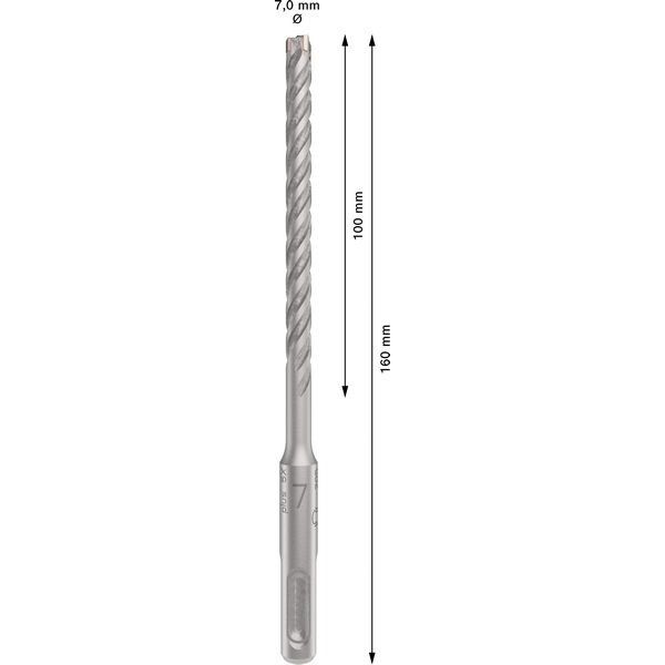Bosch - Bohrer PRO SDS plus-5X 2608833786 Hammerbohrer 7 x 100