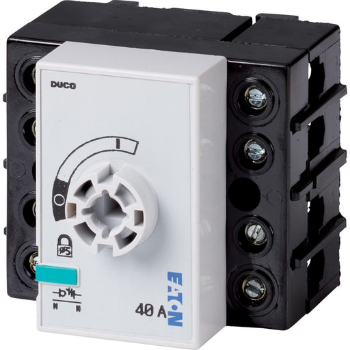 Eaton - Lasttrennschalter 3polig+N DCM-40/1-SK+HC 40A Horizontalansch