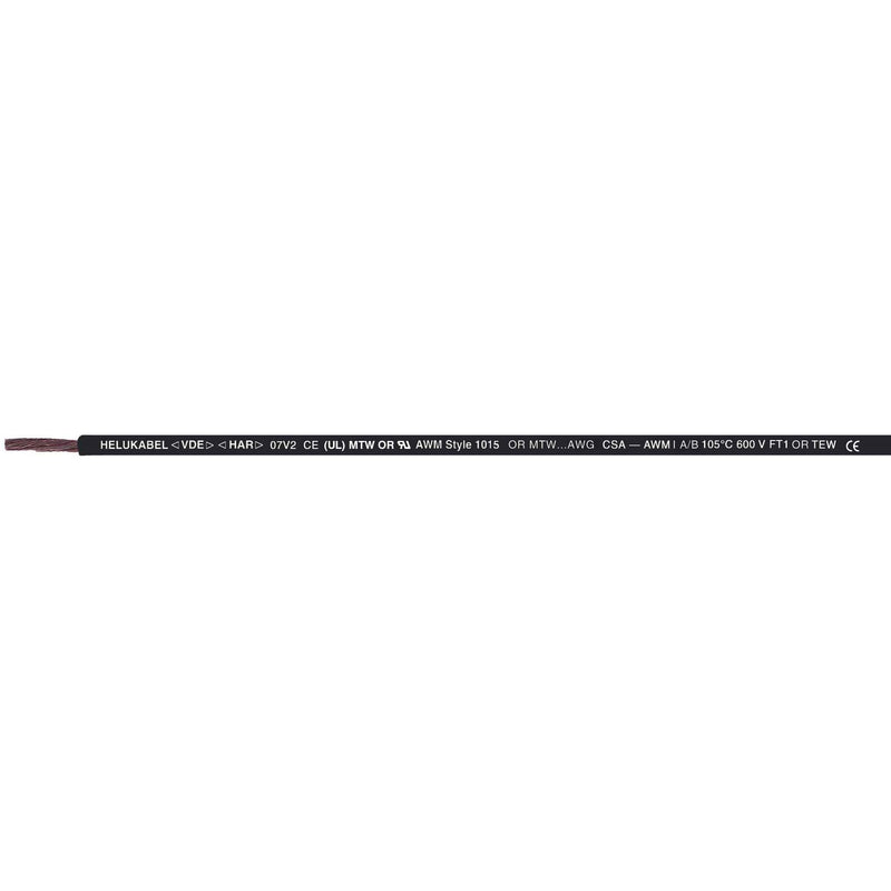 Klimaprime - Aderleitung HEL H07V2-K 2,5AWG14 ws H07V2-K 2,5AWG14 ws R100 Aderltg feind. − 100 Meter