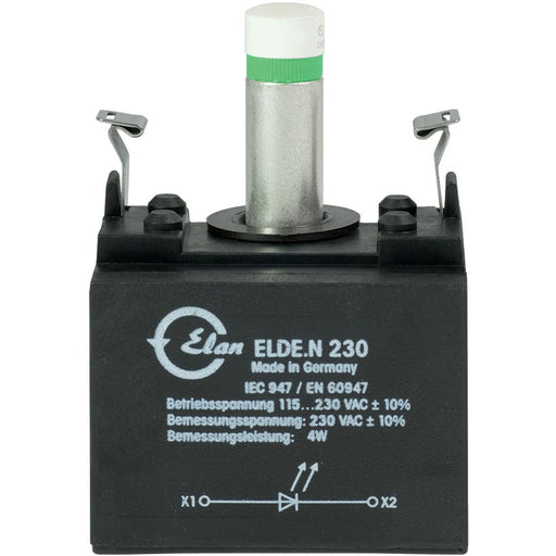 Schmersal - Befehls- und Meldegeräte-Kombination im Gehäuse Befehls- und Meldegeräte ELDE.NWS230