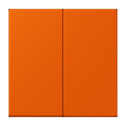 Jung - Abdeckung/Bedienelement für Installationsschalterprogramme Wippe für Taster 2fach LC 102 260 orange vif