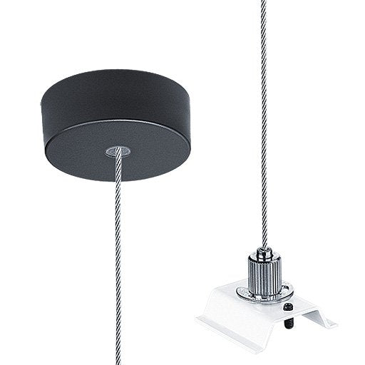 Zumtobel Group - Mechanisches Zubehör/Ersatzteile für Leuchten Seilabhängung SLOIN slim #22172727 inkl. Baldachin