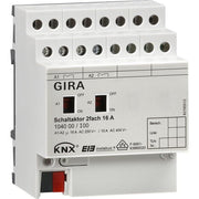 Gira - Bussystem-Schaltaktor Schaltaktor 2-fach 104000 16A, EIB REG