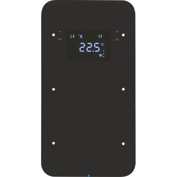 Berker - Bussystem-Tastsensor Touchsensor 2fach 75642065 Glas schwarz