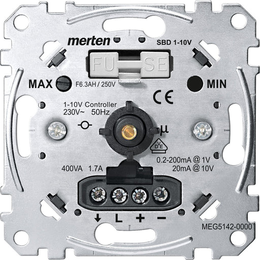 Merten - Steuergerät für Lichtregelsystem Elek.-Potentiometer-Eins. MEG5142-0000 1-10 V